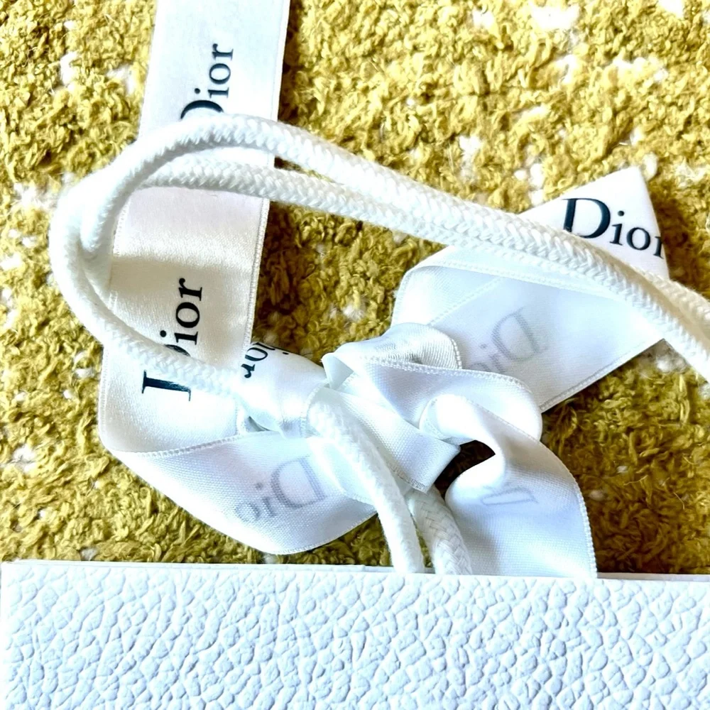 DIOR J’Adior L’Amoureux Lovers Silk Mitzah Twilly Scarf - NEW in Box & Shopper